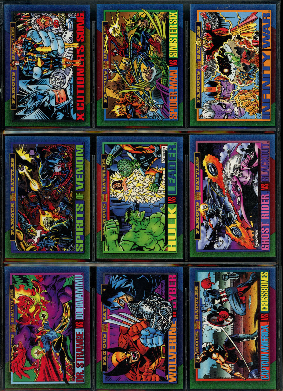 1993 Skybox Marvel Universe Series 4 Complete Base Set (180) NM