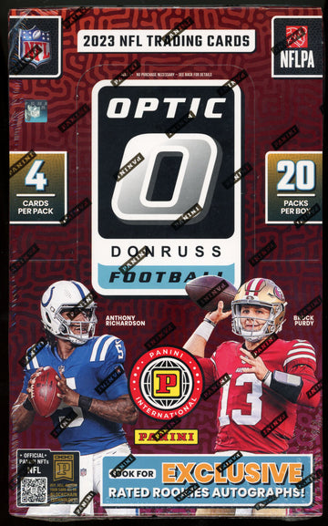 2023 Panini Donruss Optic Football International Hobby Box