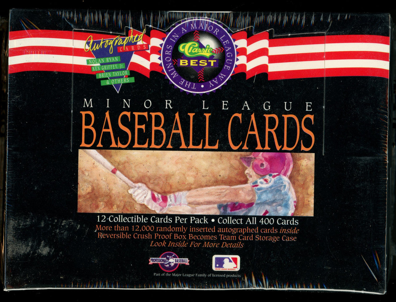 1992 Classic Best Minor League Baseball Box Factory Sealed