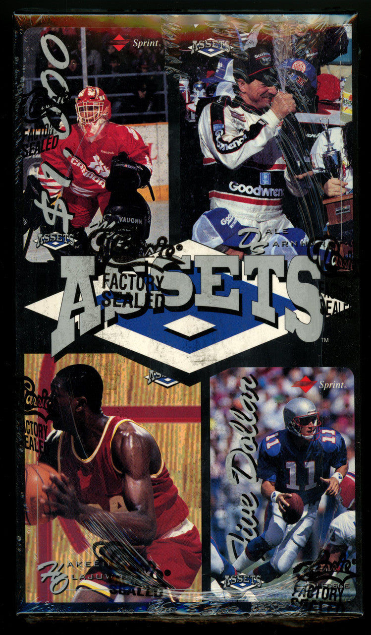 1994 Classic Assets Premier Edition Four Sport Box Factory Sealed