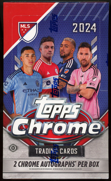 2024 Topps Chrome MLS Soccer Hobby Box