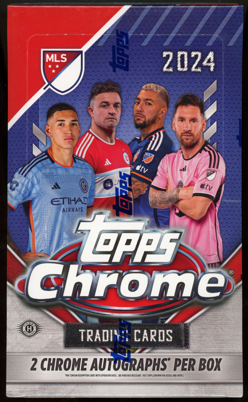 2024 Topps Chrome MLS Soccer Hobby Box