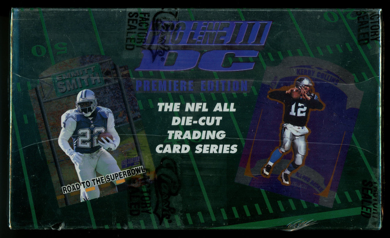 1996 Classic Pro Line III DC Football Box Factory Sealed