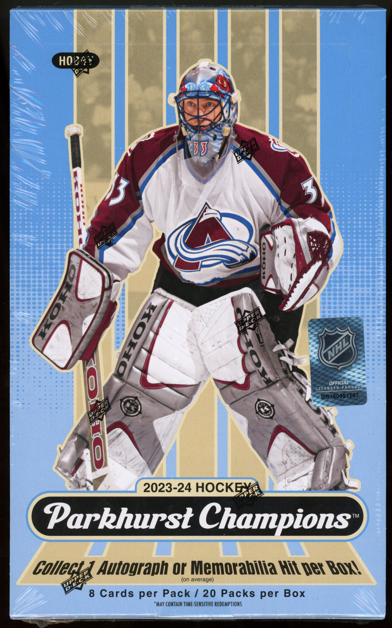 2023/24 Upper Deck Parkhurst Champions Hockey Hobby Box