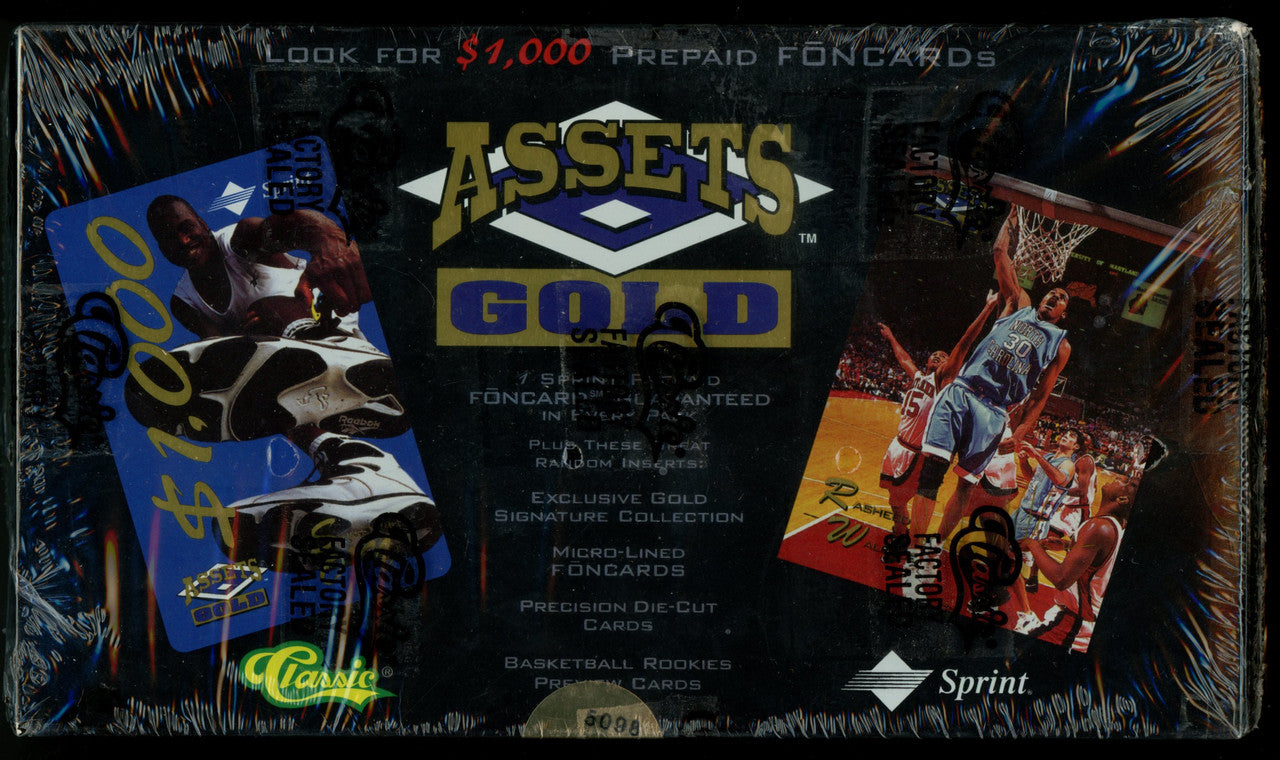 1995 Classic Assets Gold Multi-Sport Box Factory Sealed