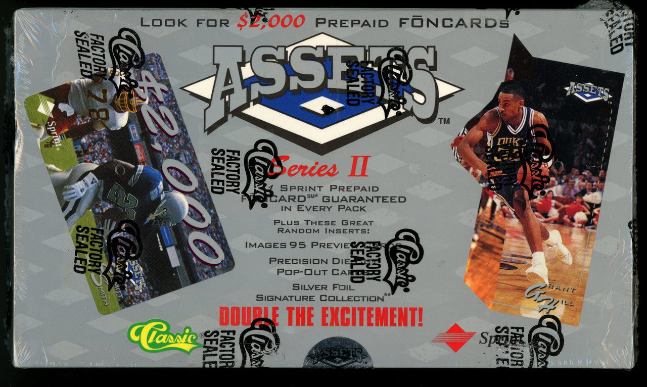 1995 Classic Assets Series 2 Multi-Sport Box Factory Sealed
