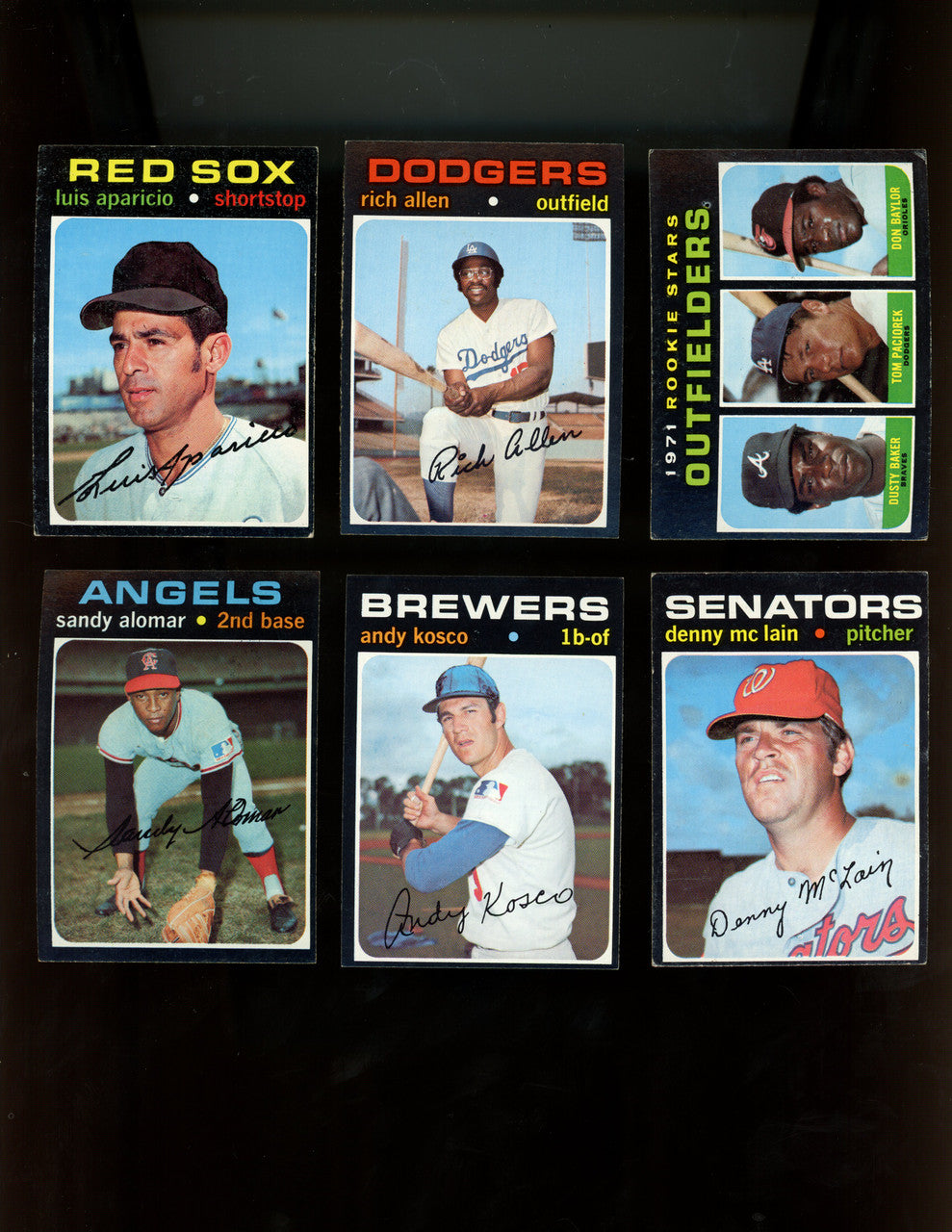 1971 Topps Baseball Complete Set (752) EX-EX/MT Overall