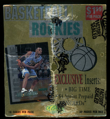 1995 Classic Basketball Rookies Box Factory Sealed