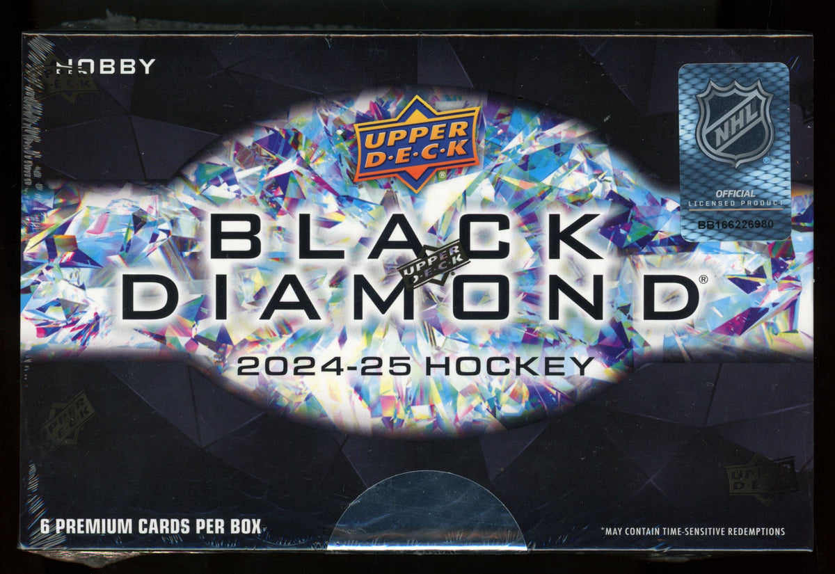2024-25 Upper Deck Black Diamond Hockey Hobby Box