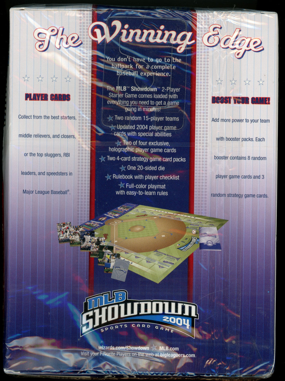 2004 Wizards of the Coast MLB Showdown TCG 2 Player Starter Game Factory Sealed