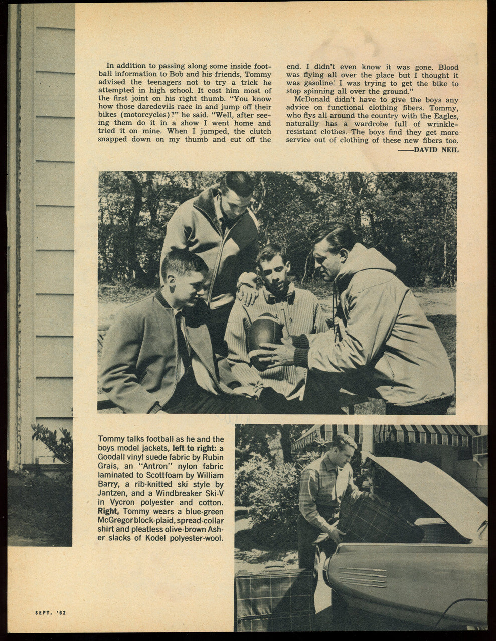 Don Drysdale Signed Autographed Magazine Page (Windup) JSA