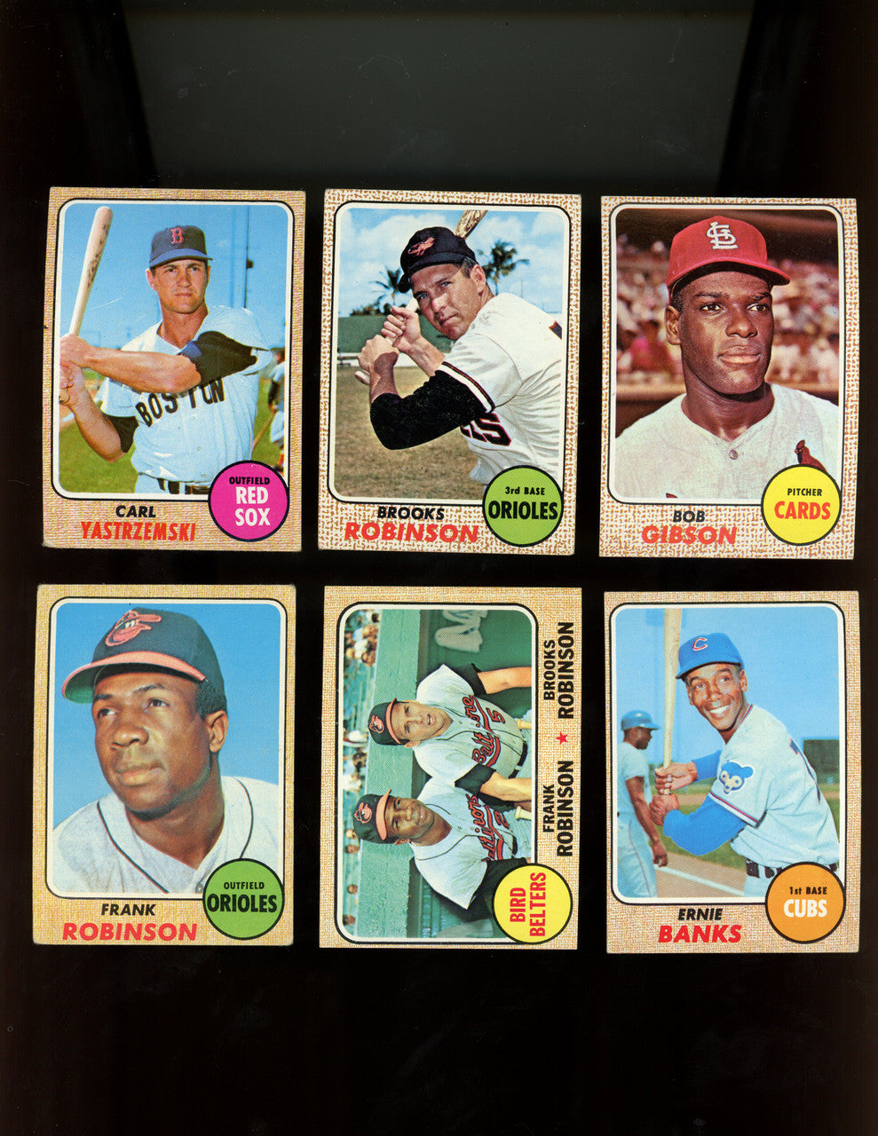 1968 Topps Baseball Complete Set (598) VG-EX Overall Ryan Bench PSA