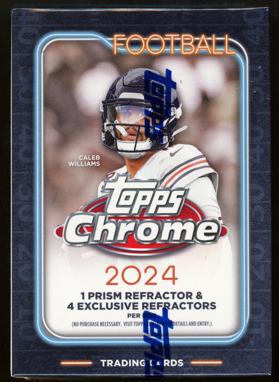 2024 Topps Chrome Football Blaster Box