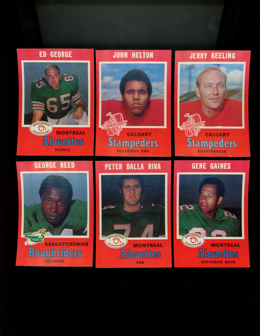 1971 O-Pee-Chee CFL Football Near Complete Set 114/132 EX