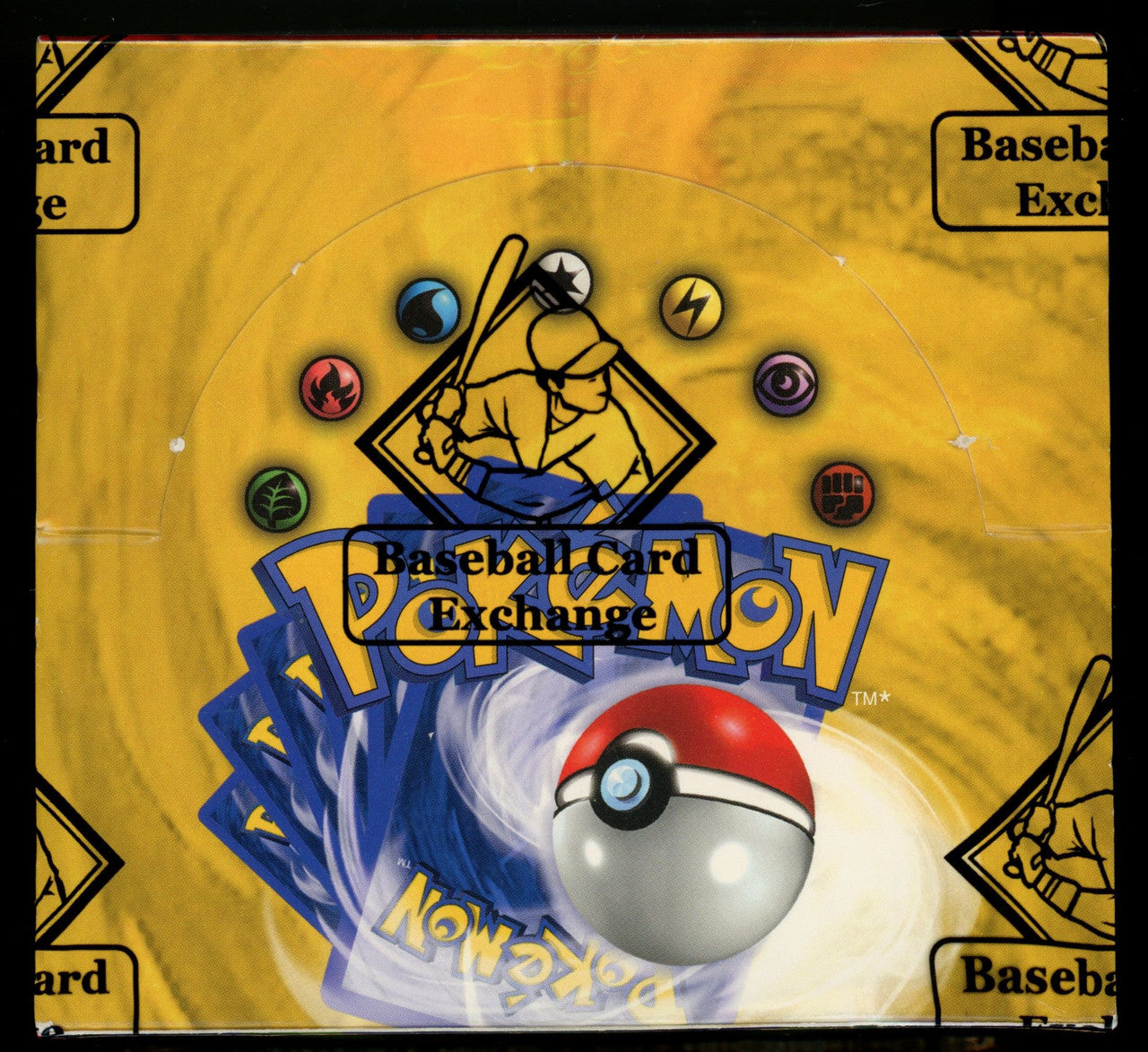 1999 Pokemon Base Set Unlimited Empty Display Box BBCE Wrapped