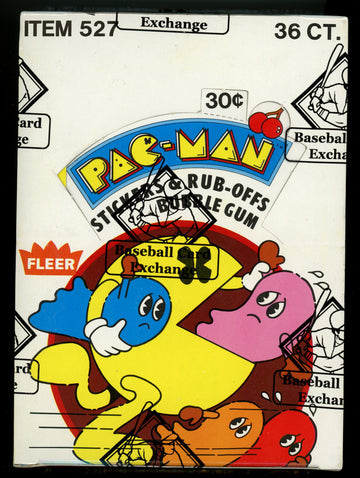 1980 Fleer Pac-Man Wax Box BBCE Wrapped and Sealed