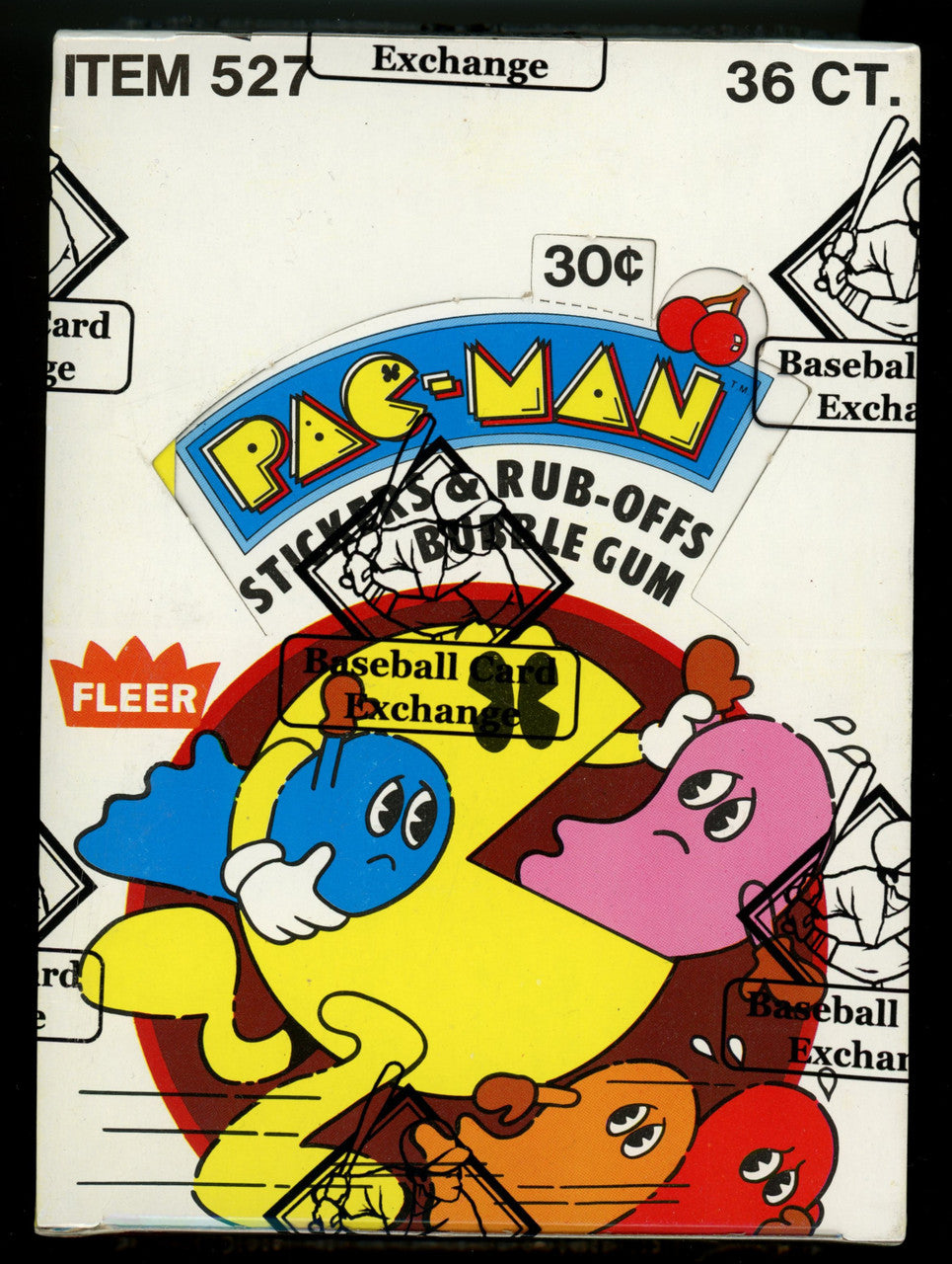 1980 Fleer Pac-Man Wax Box BBCE Wrapped and Sealed