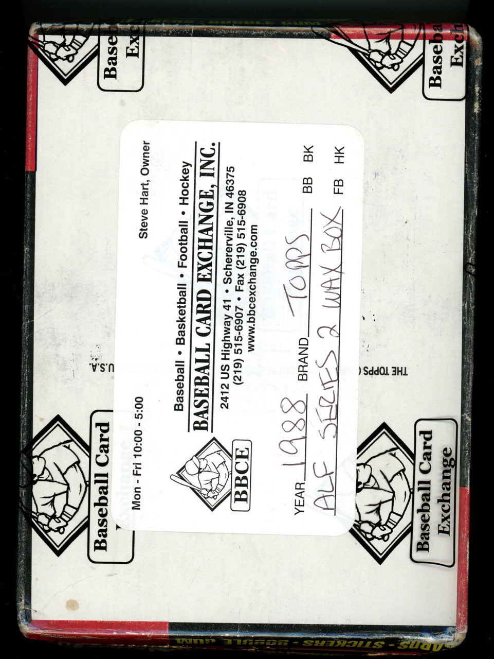 1988 Topps ALF Series 2 Wax Box BBCE Wrapped and Sealed