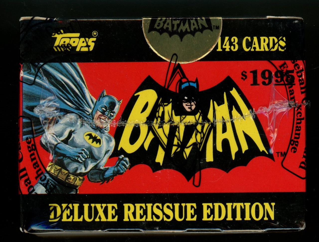 1989 Topps 1966 Batman Set Deluxe Reissue Edition BBCE Wrapped and Sealed