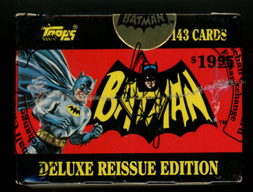 1989 Topps 1966 Batman Set Deluxe Reissue Edition BBCE Wrapped and Sealed