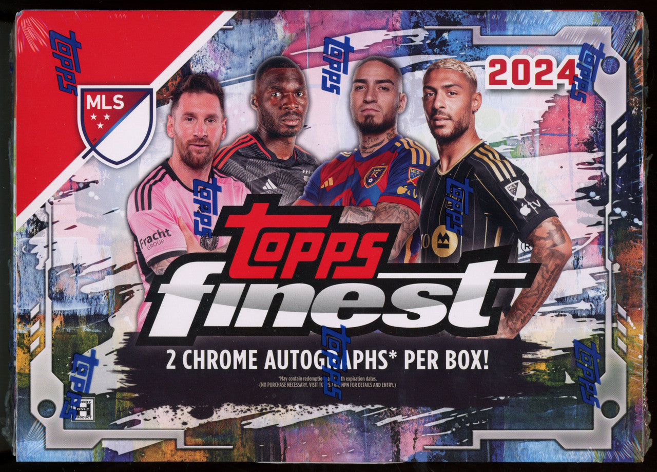 2024 Topps Finest MLS Hobby Box