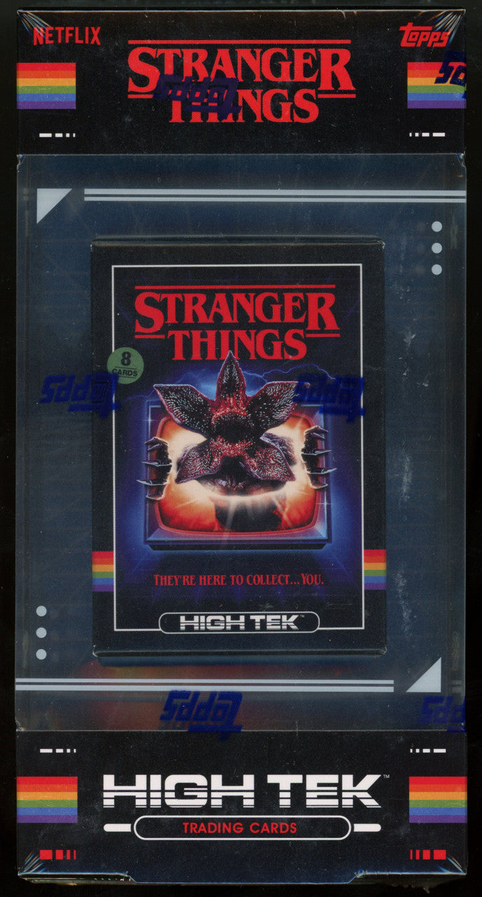 2025 Topps High Tek Stranger Things Hobby Box