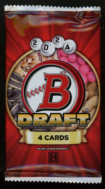 2024 Bowman Draft Baseball Variety Snack Pack Factory Sealed