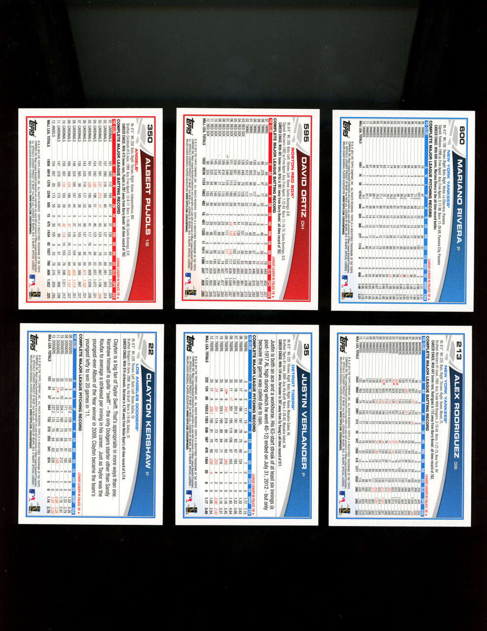 2013 Topps Baseball Complete Set with Update Set - Mint in Sheets and Album