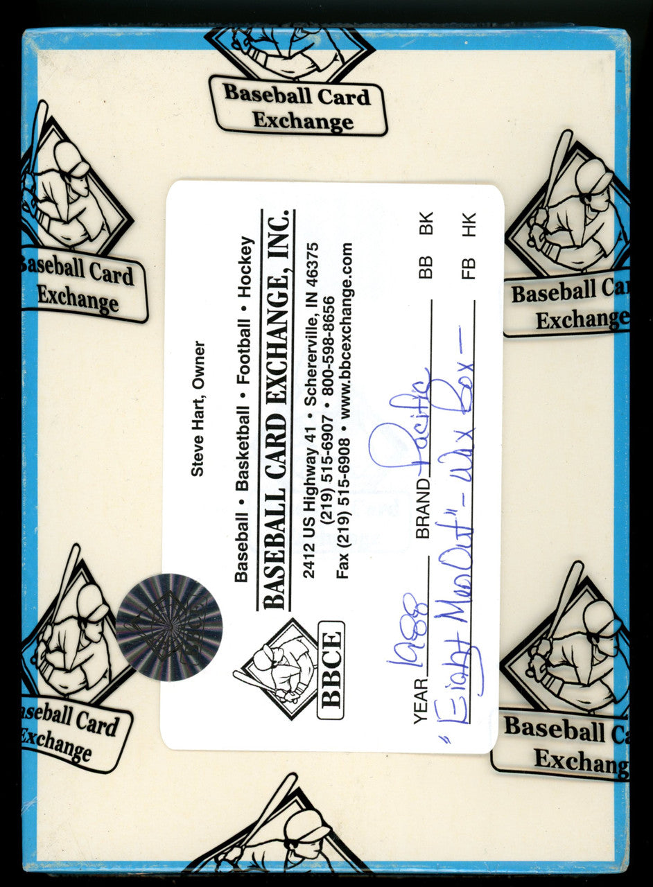 1988 Pacific Eight Men Out Wax Box BBCE Wrapped and Sealed