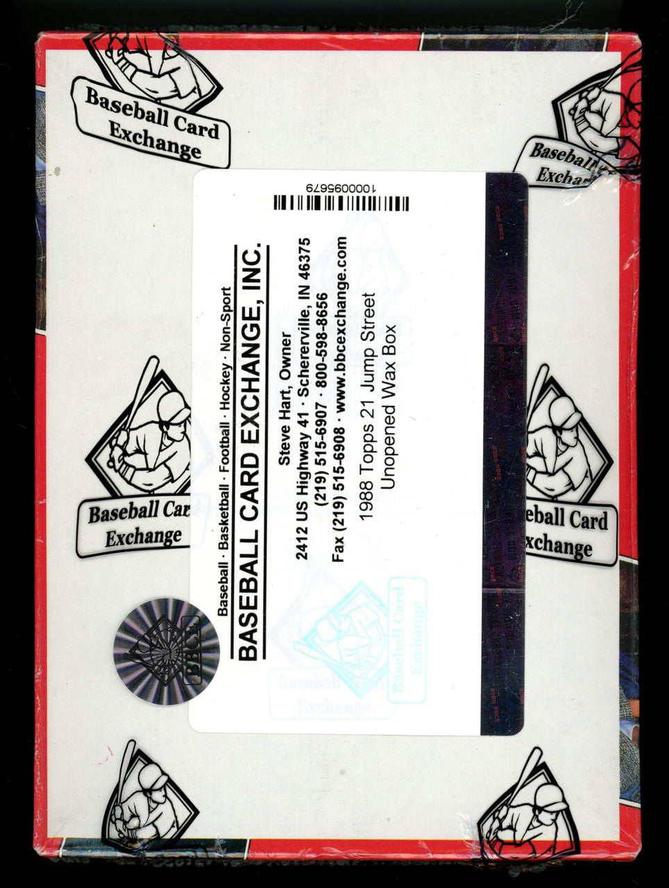 1988 Topps 21 Jump Street Wax Box BBCE Wrapped and Sealed