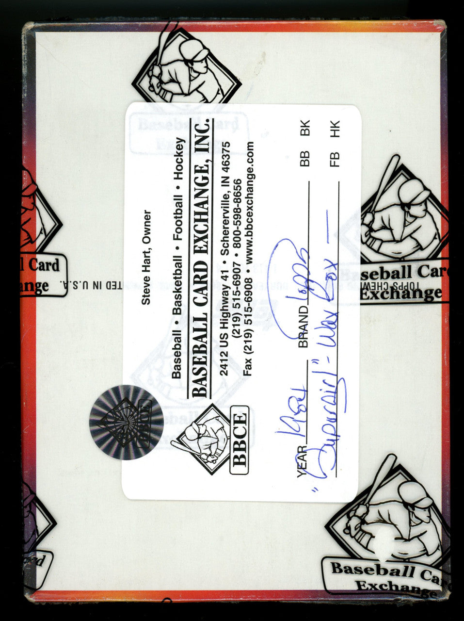 1984 Topps Supergirl Wax Box BBCE Wrapped and Sealed
