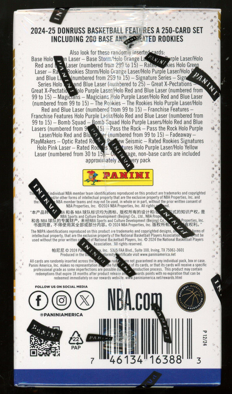 2024/25 Panini Donruss Basketball Blaster Box