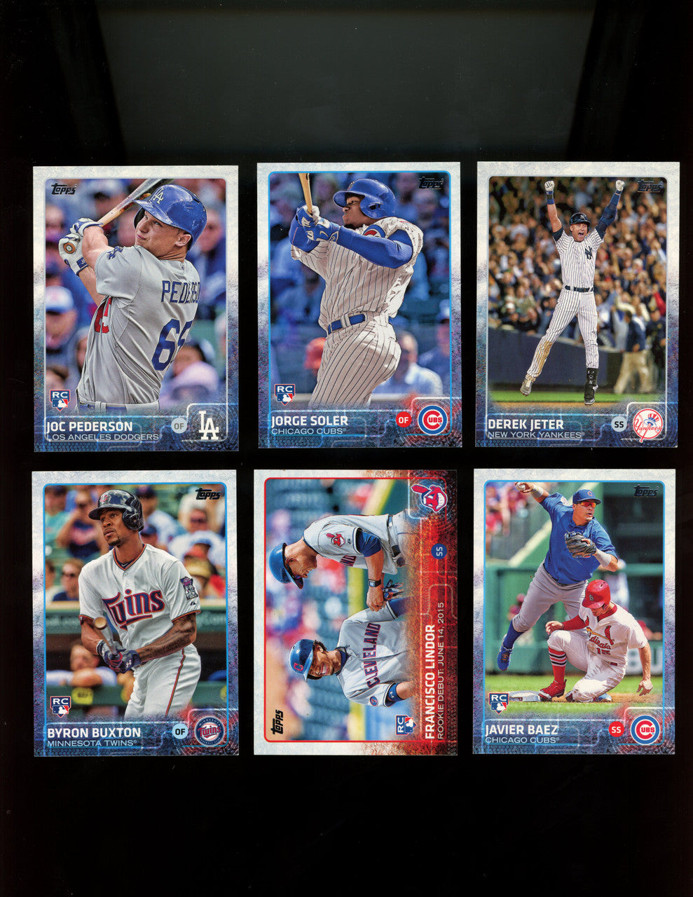 2015 Topps Baseball Complete Set with Update Set (-1) Mint in Sheets and Album