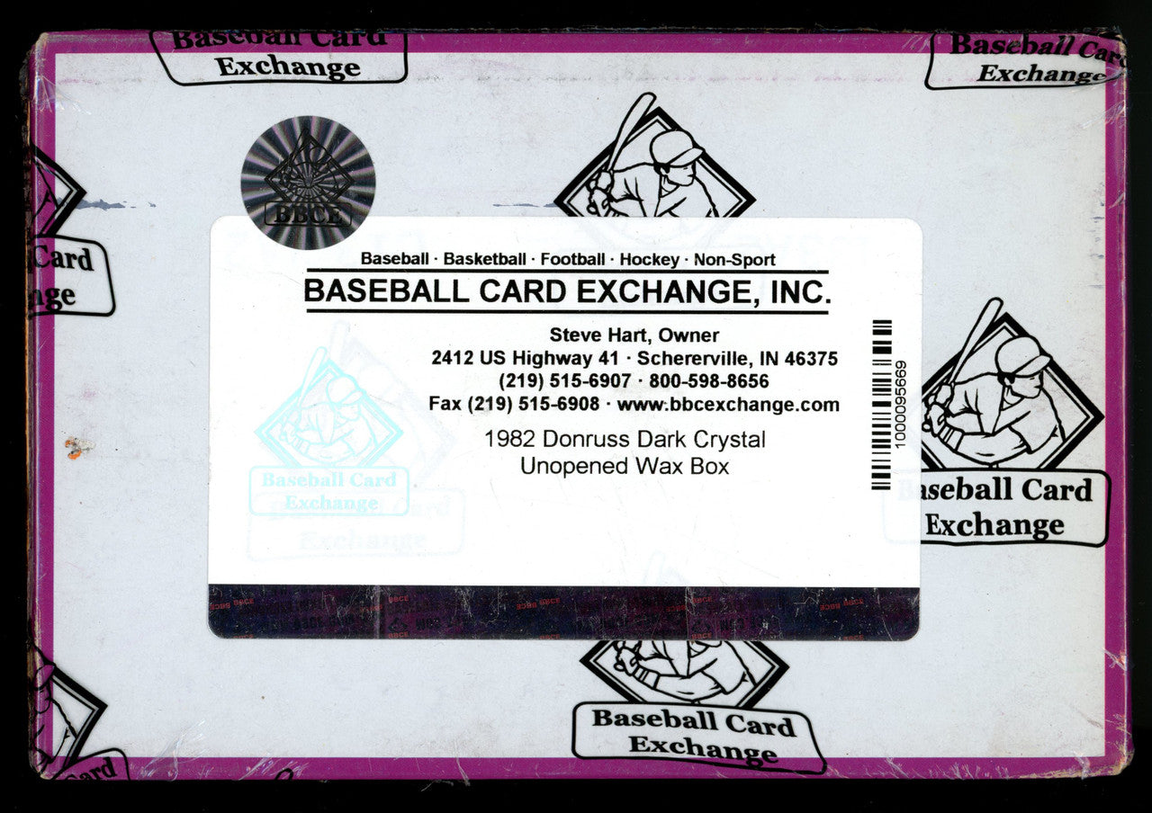 1982 Donruss The Dark Crystal Wax Box BBCE Wrapped and Sealed