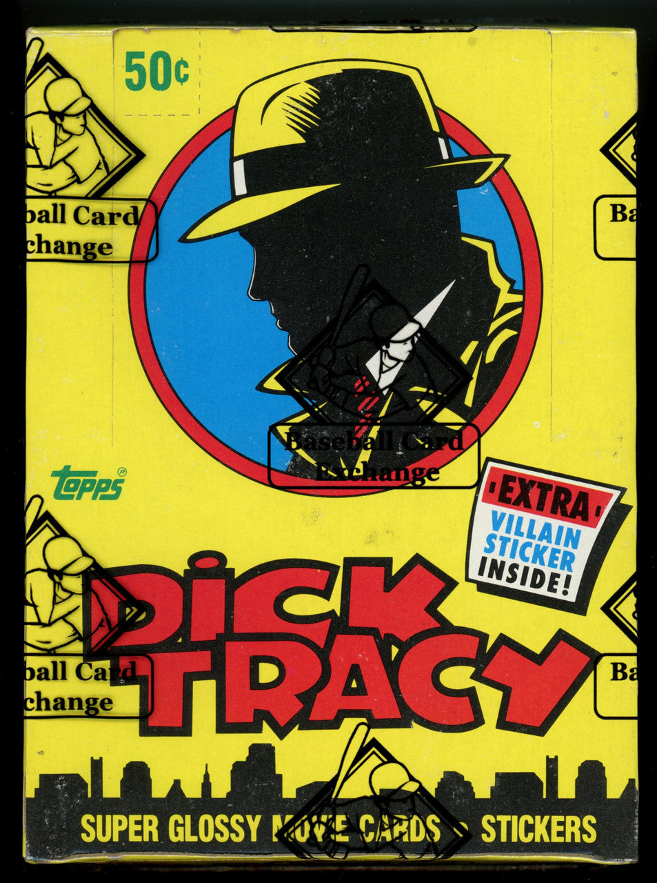 1990 Topps Dick Tracy Wax Box BBCE Wrapped and Sealed