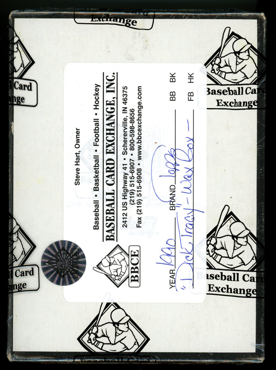1990 Topps Dick Tracy Wax Box BBCE Wrapped and Sealed