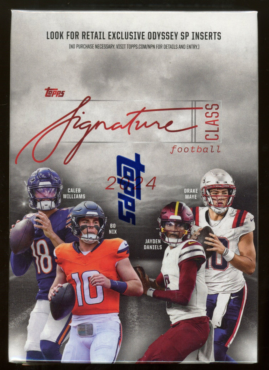 2024 Topps Signature Class Football Blaster Box