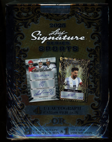 2025 Leaf Signature Series Multi-Sport Hobby Box