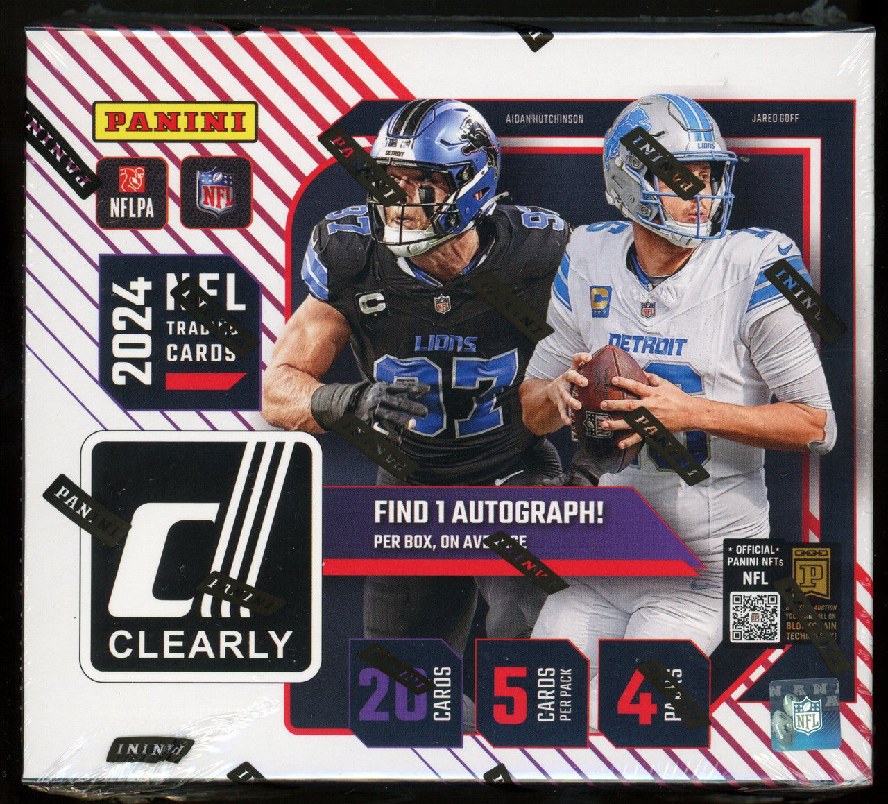 2024 Panini Clearly Donruss Football Hobby Box