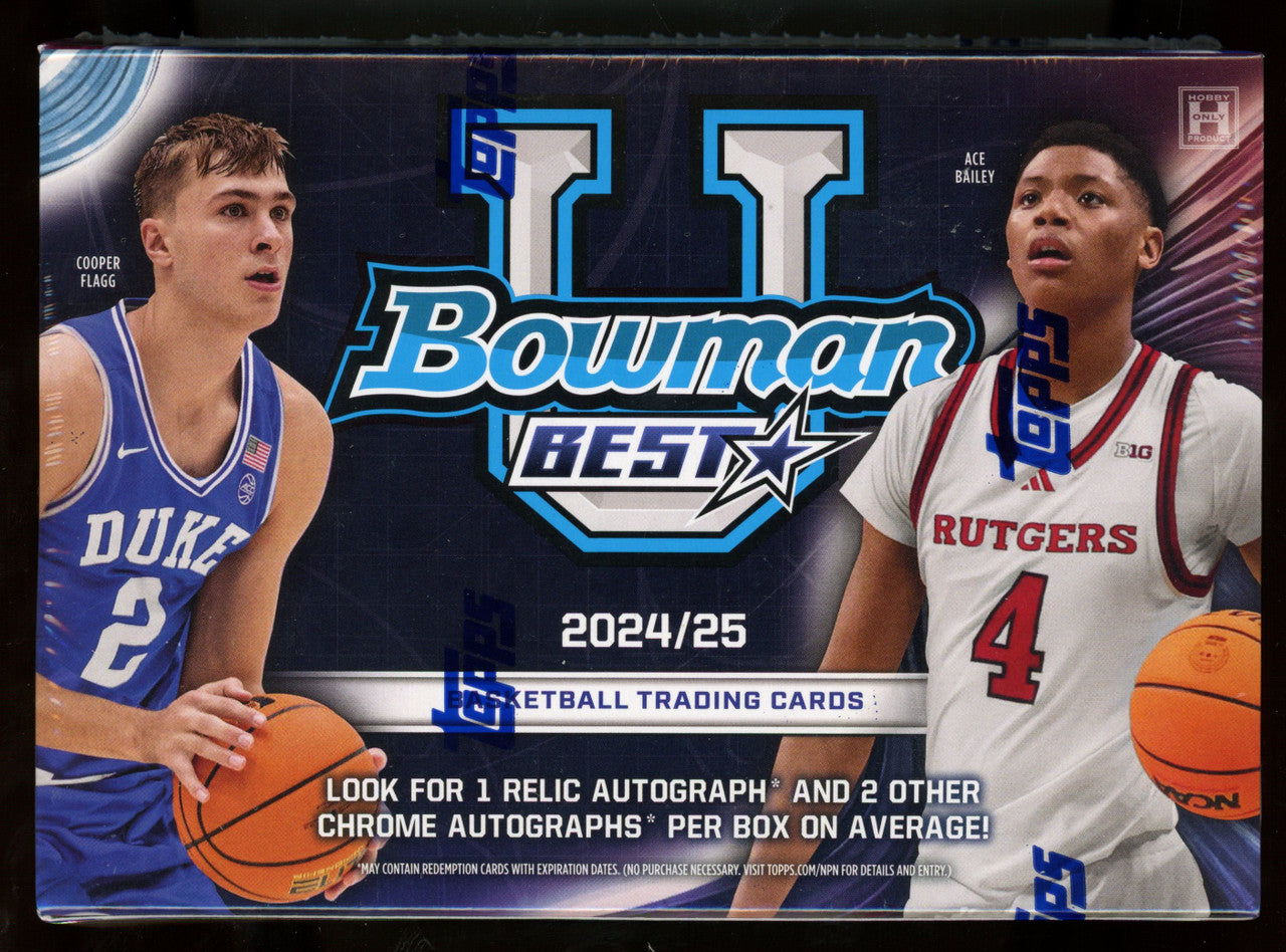 2024/25 Bowman University's Best Basketball Breaker Delight Box