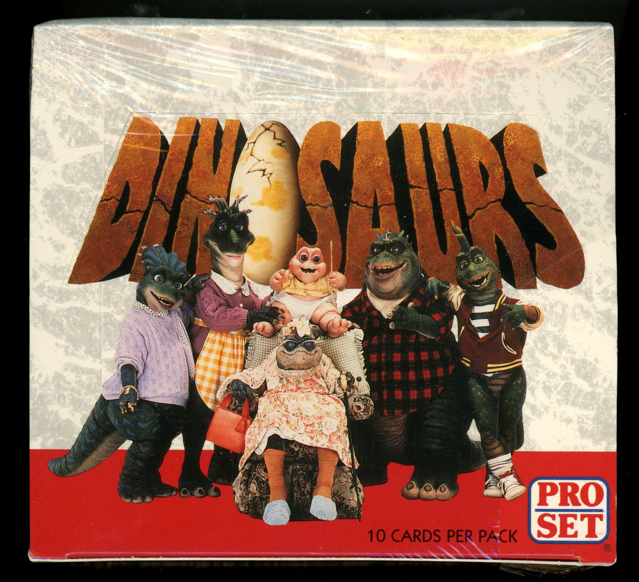 1992 Pro Set Dinosaurs 36 Pack Box Factory Sealed