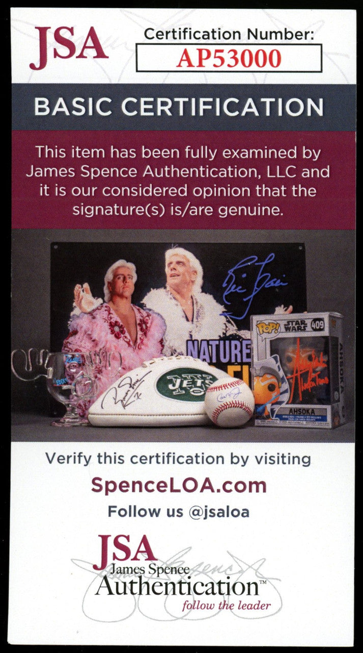 Hank Greenberg Signed Autographed TCMA Postcard (3x5) JSA