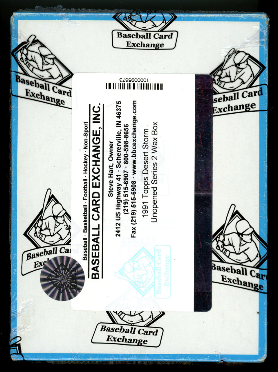 1991 Topps Desert Storm Series 2 Wax Box BBCE Wrapped and Sealed