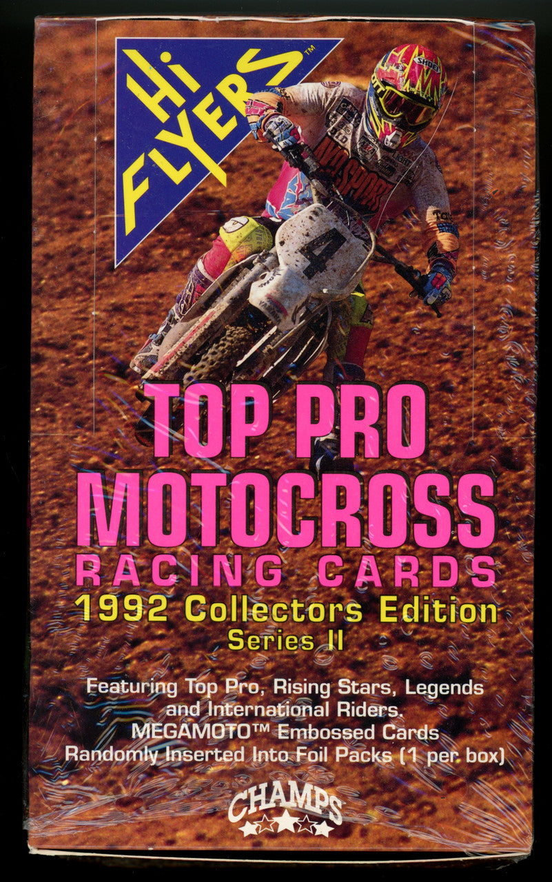 1992 Champs Hi Flyers Top Pro Motocross Series 2 Box Factory Sealed