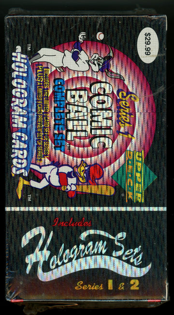 1992 Upper Deck Comic Ball Series 1 Complete Factory Set w/ Holograms Sealed
