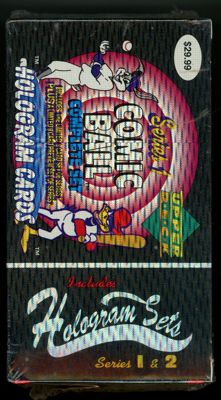 1992 Upper Deck Comic Ball Series 1 Complete Factory Set w/ Holograms Sealed