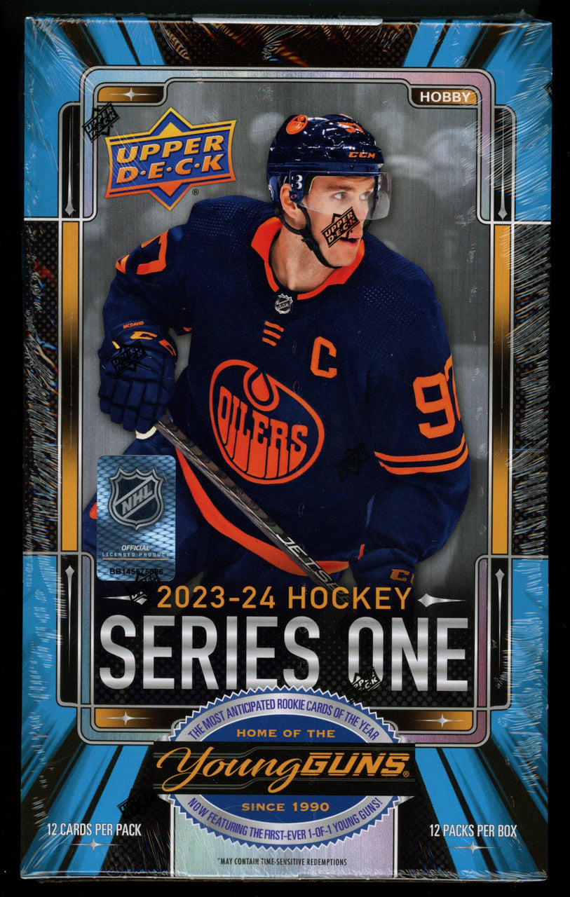 2023/24 Upper Deck Series 1 Hockey Hobby Box
