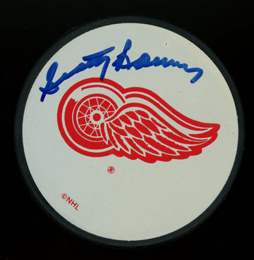 Scotty Bowman Signed Autographed Detroit Red Wings Puck Hockeytown