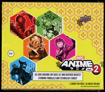 2023 Upper Deck Marvel Anime Volume 2 Hobby Box