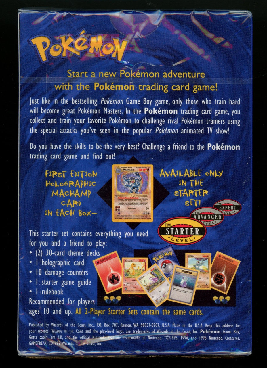 1999 Pokemon 2-Player Starter Set Factory Sealed